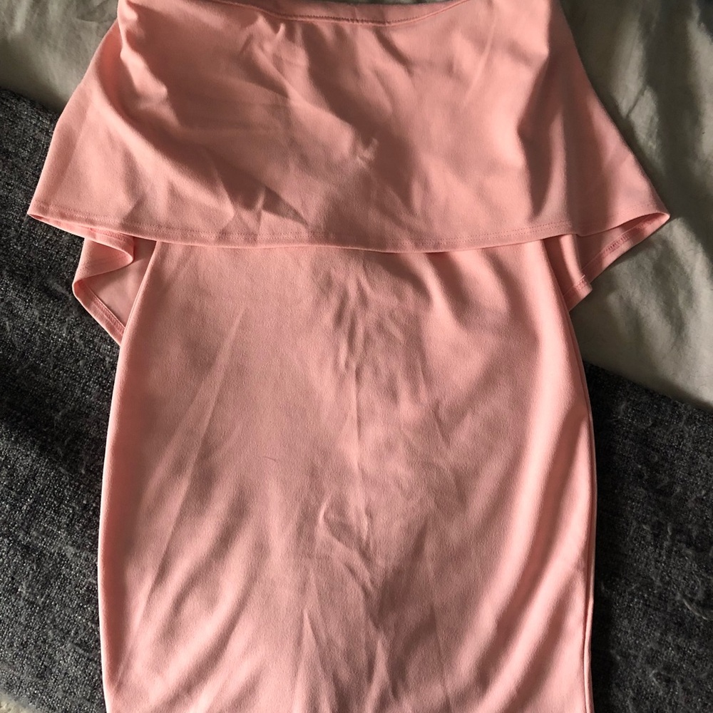 NWOT- Body-con Rose Dress